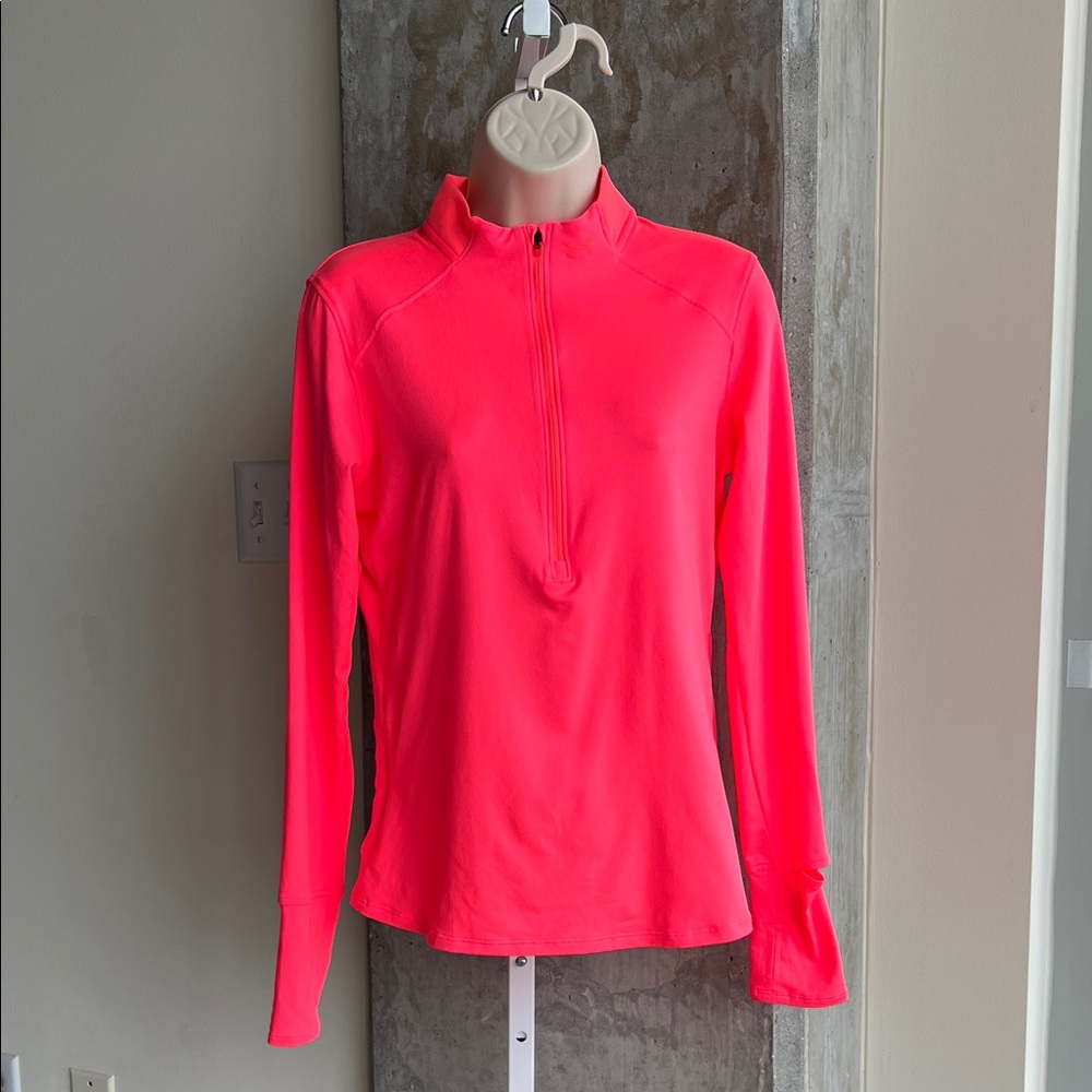 Under Armour Vibrant Pink Long Sleeve Tee